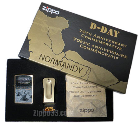  Zippo D-DAY 70th Anniversary Commemorative