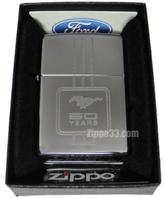 Zippo Lighter - Ford Mustang 50 Years