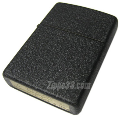 Zippo Black Crackle Lighter