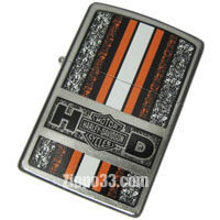 Zippo H-D Orange Bar & Shield