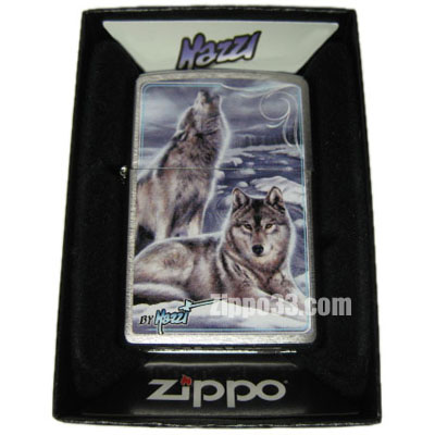 Zippo Mazzi-Winter Brushed Chrome