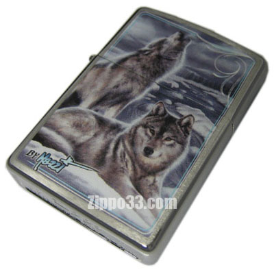 Zippo Mazzi-Winter Brushed Chrome