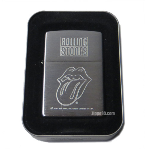  Zippo Rolling Stones - Brushed Chrome